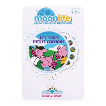 Pack histoire Moonlite Trois petits cochons