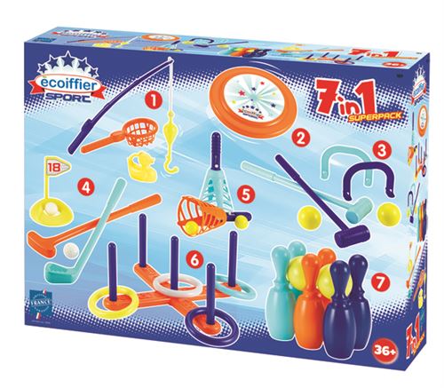Pack De Sport 7 En 1 Ecoiffier