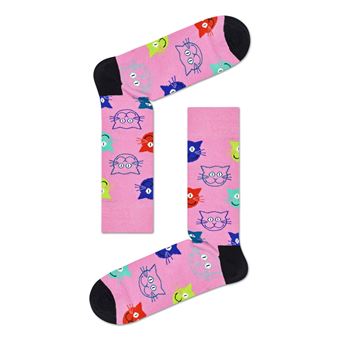 Set de 3 Paires de Chaussettes hautes et mi-bas Happy Socks Mixed Cat Taille 36-40