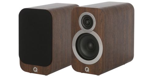 Enceinte Bibliothèque Q Acoustics 3020I Noyer Vendues À La Paire