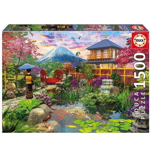 Puzzle 1500 pièces Jardin Japonais Évasion en Nature Neuf - vue 9