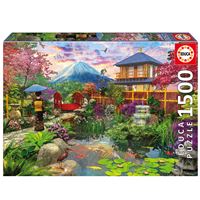 Puzzle 1500 pièces Educa Jardin Japonais
