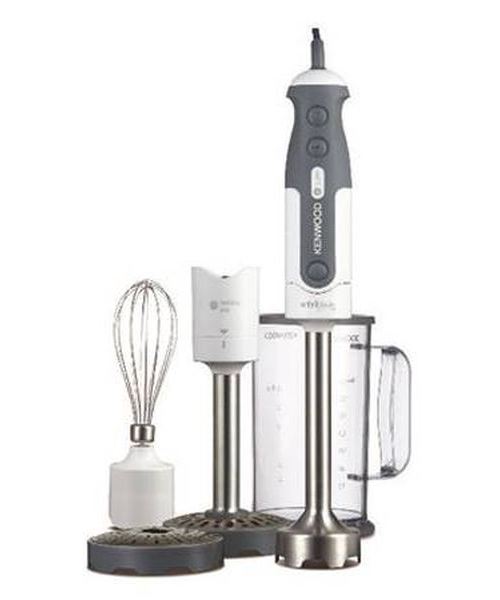 Kenwood Triblade HDP401WH - Handblender - 800 W - grijs/zilver