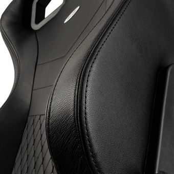 Siège Gamer Noblechairs Epic Cuir véritable Noir