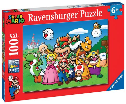 Puzzle 100 pièces Super Mario Fun Ravensburger France - vue 3