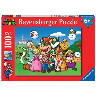 Puzzle 100 pièces XXL Ravensburger Super Mario Fun