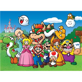 Puzzle 100 pièces XXL Ravensburger Super Mario Fun