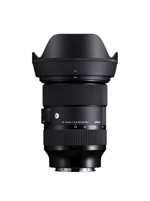Objectif hybride Sigma 24-70mm f/2.8 DG DN Art noir pour Monture L