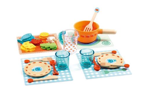Djco Set De Dinette Djeco A Table Les Chats !
