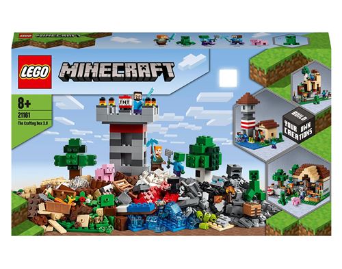Lego Minecraft Lego® Minecraft™ 21161 La Boîte De Construction 3.0