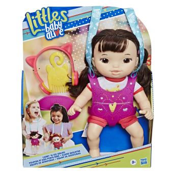 Poupon Et Son Porte Bebe Littles Baby Alive 23 Cm Modele Aleatoire Poupon Achat Prix Fnac