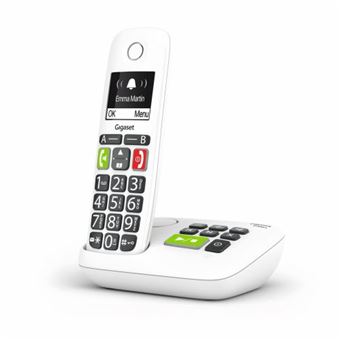 Téléphone fixe sans fil Gigaset E200A Solo Blanc - 1