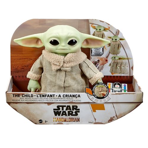 Figurine peluche radiocommandée Star Wars The Child Bébé Yoda