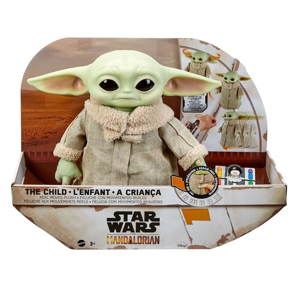 Figurine Peluche Radiocommandee Star Wars The Child Bebe Yoda Peluche Interactive Achat Prix Fnac