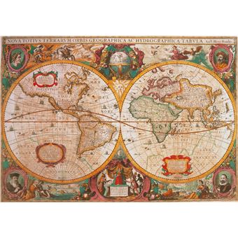 Puzzle 1000 pièces Clementoni High Quality Mappa Antica