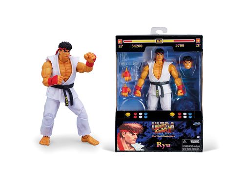 Figurine articulée Ryu Street Fighters Jada 15cm dès - vue 2