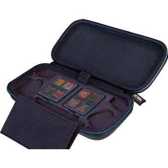 Pochette de transport officielle Nacon Metroid Dread Noir pour Nintendo Switch + Boîtes de rangement