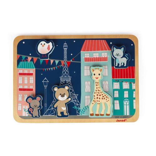 CHUNKY PUZZLE SOPHIE LA GIRAFE (5 PIECES)