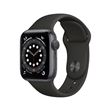 Apple Watch Series 6 GPS, 40mm boitier aluminium gris sidéral avec bracelet sport noir