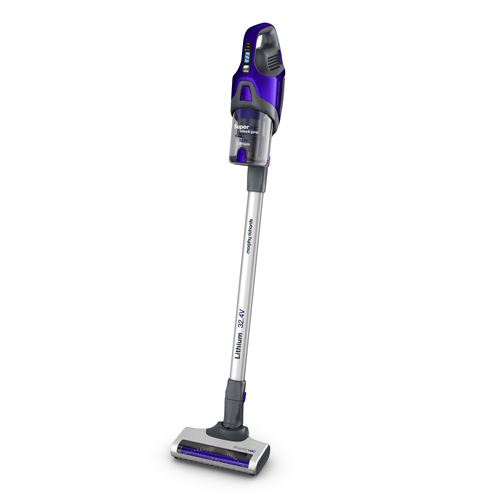 Aspirateur sans fil Morphy Richards Supervac Inox et Violet
