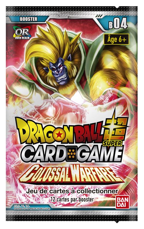 Booster de cartes Dragon Ball Super Colossal Warfare