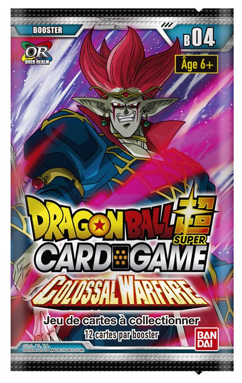 dragon ball super card game colossal warfare booster box DBS-B04 Colossal Warfare Booster Box (2018) main image 1