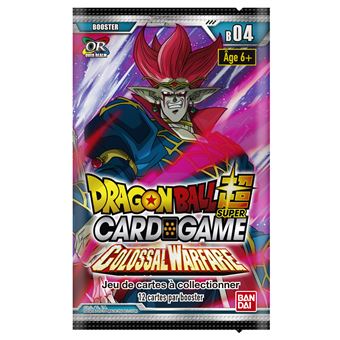 dragon ball super colossal warfare booster box Super: With the possibility of scoring Super Rares Booster de cartes Dragon Ball