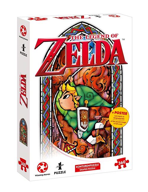 Puzzle 360 pièces Winning Moves The Legend Of Zelda The Wind Waker Adventurer