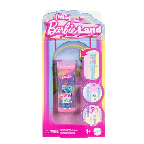 Barbie Multicolore Poupée Mini Cutie Reveal Version 2 Modèle Aléatoire