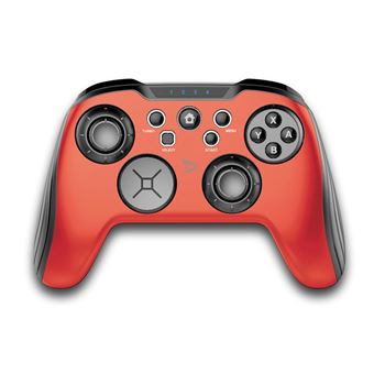 Steelplay - Manette de jeu - sans fil - noir - pour PC, Nintendo Switch, Android