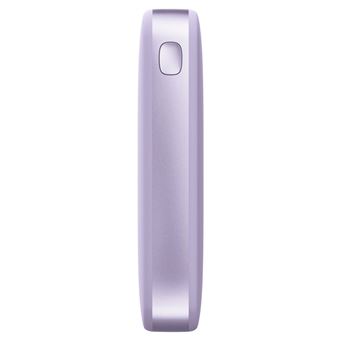 POWERBANK 24000MAH Batterie rechargeable de poche - Dreamy Lilac - 2PB24100DL2.Charge ultra rapide avec 20W Power Delivery.Chargez jusqu''a 50% en 30min. 6 fonctions de securite. Approuvee par les compagnies aeriennes. Charge votre telephone 8 fois.