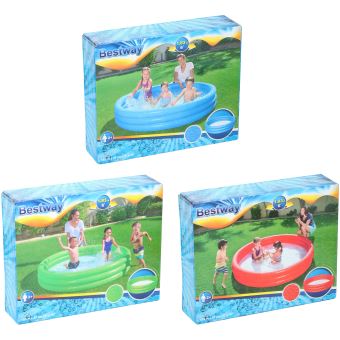 Piscine Pataugeoire Gonflable Ronde - Bestway - Coloris Assortis