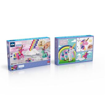 Jeu de construction Plus Plus Kit découverte licornes 275 pièces
