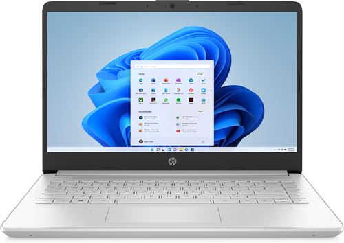 PC Ultra-Portable HP 14s-fq1058nf 14"""" AMD Ryzen 5 8 Go RAM 256 Go SSD Argent naturel - PC Portable. 