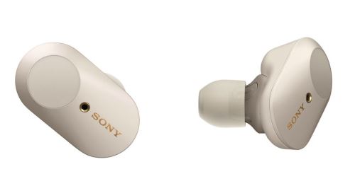 Ecouteurs sans fil Sony True Wireless réduction de bruit WF1000XM3S.CE7 Doré