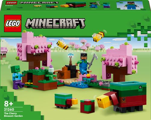 LEGO® Minecraft® 21260 Le jardin des cerisiers en fleurs  - LEGO Minecraft reconditionné disponible sur Fnac