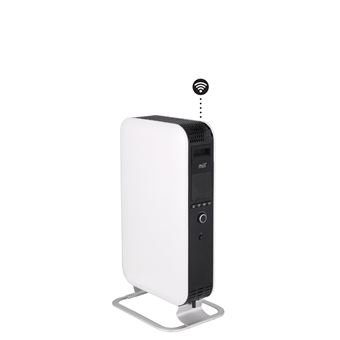 Radiateur bain d'huile électrique Mill Wifi 3ème génération 1500 W Blanc et Noir