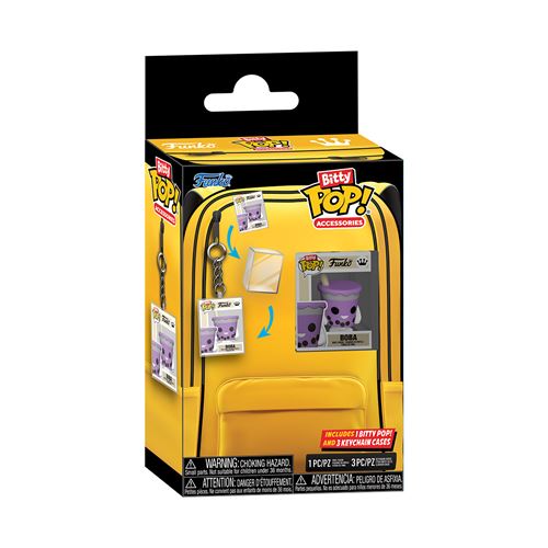Funko Pack 4 Figurines Bitty Pop Keychain - vue 3