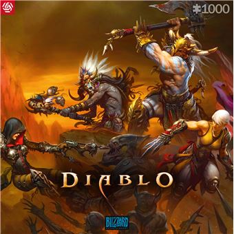 Puzzle 1000 pièces Diablo Heroes Battle