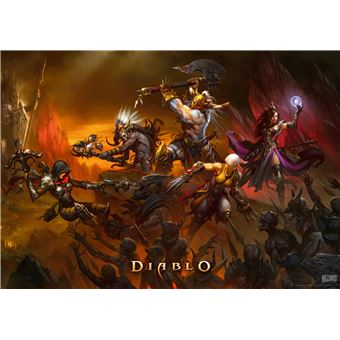 Puzzle 1000 pièces Diablo Heroes Battle