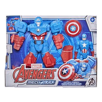 Marvel Hasbro Avengers Mech Strike, Figurine de Super-héros 20 cm, pour  Enfants, Iron Man Armure Ultime dès 4 Ans, F16685X0 : : Jeux et  Jouets