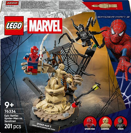 LEGO Marvel 76334 Großer Showdown: Spider-Man vs. Sandman