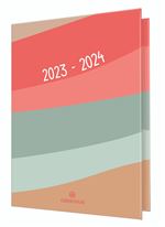 Agenda scolaire Oberthur 2023 2024 Integra PEFC Decor Vague