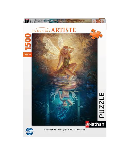 Puzzle 1500 pièces : Le reflet de la fée Ravensburger Nathan