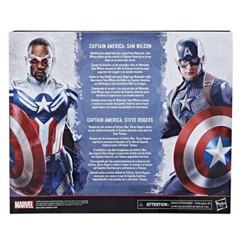 Pack 2 Figurines Avengers Legends Captain America