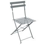 Chaise de jardin Hespéride Pliable Camargue Graphite Mat