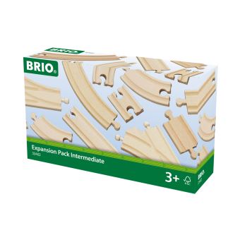 Coffret Evolution Intermediaire 16 Rails World 33402 Brio - Circuit ...