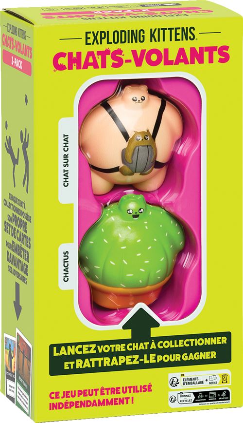 Jeu d'ambiance Asmodee Chats volants 2 pack #1