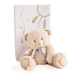 Animal en peluche Doudou et Compagnie Attrape-rêves ours Beige 30 cm