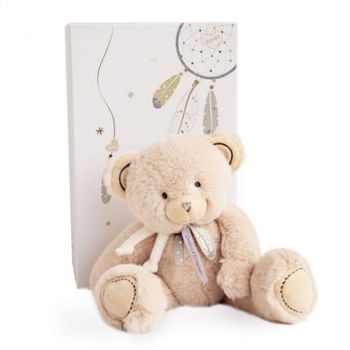 Animal en peluche Doudou et Compagnie Attrape-rêves ours Beige 30 cm